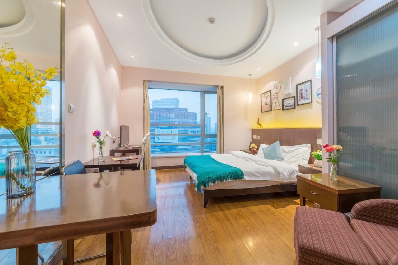 Shanghai Jiarong Hotel Apartment Kültér fotó